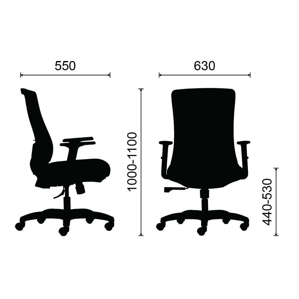 Ghế nhân viên M1107 - 02 - Ảnh 11