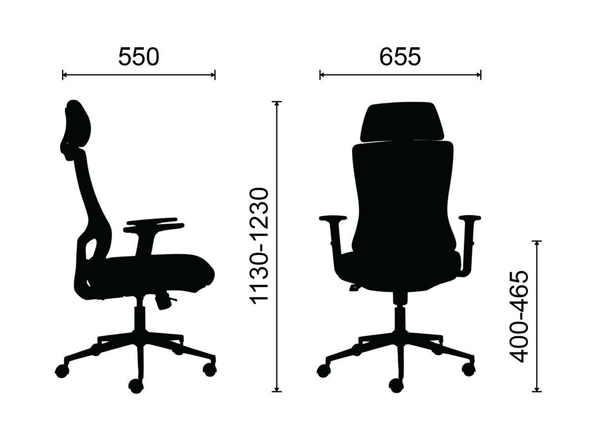 Ghế công thái học M1106 D - 01 - Ảnh 13