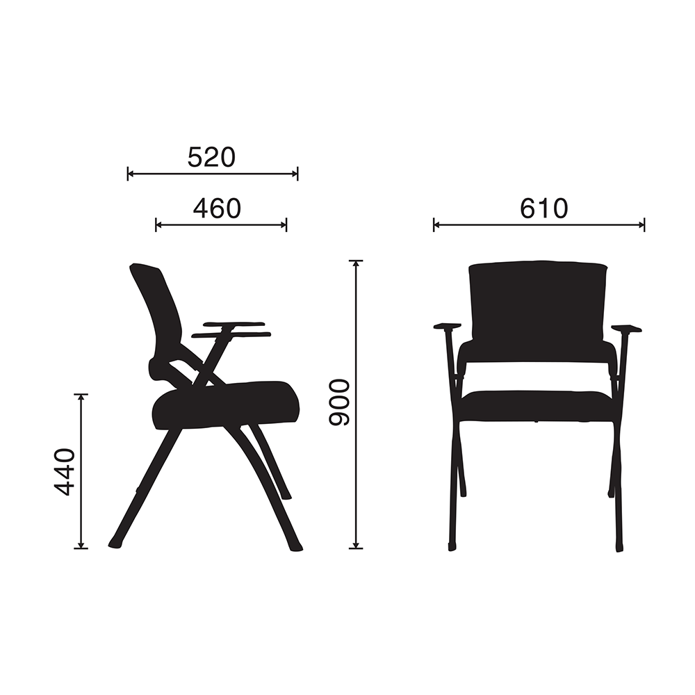 Ghế đào tạo M1092 - 02 - Ảnh 7