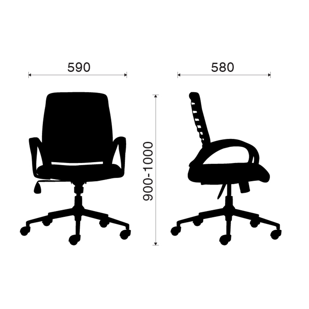 Ghế nhân viên M1018 - 01 - Ảnh 8