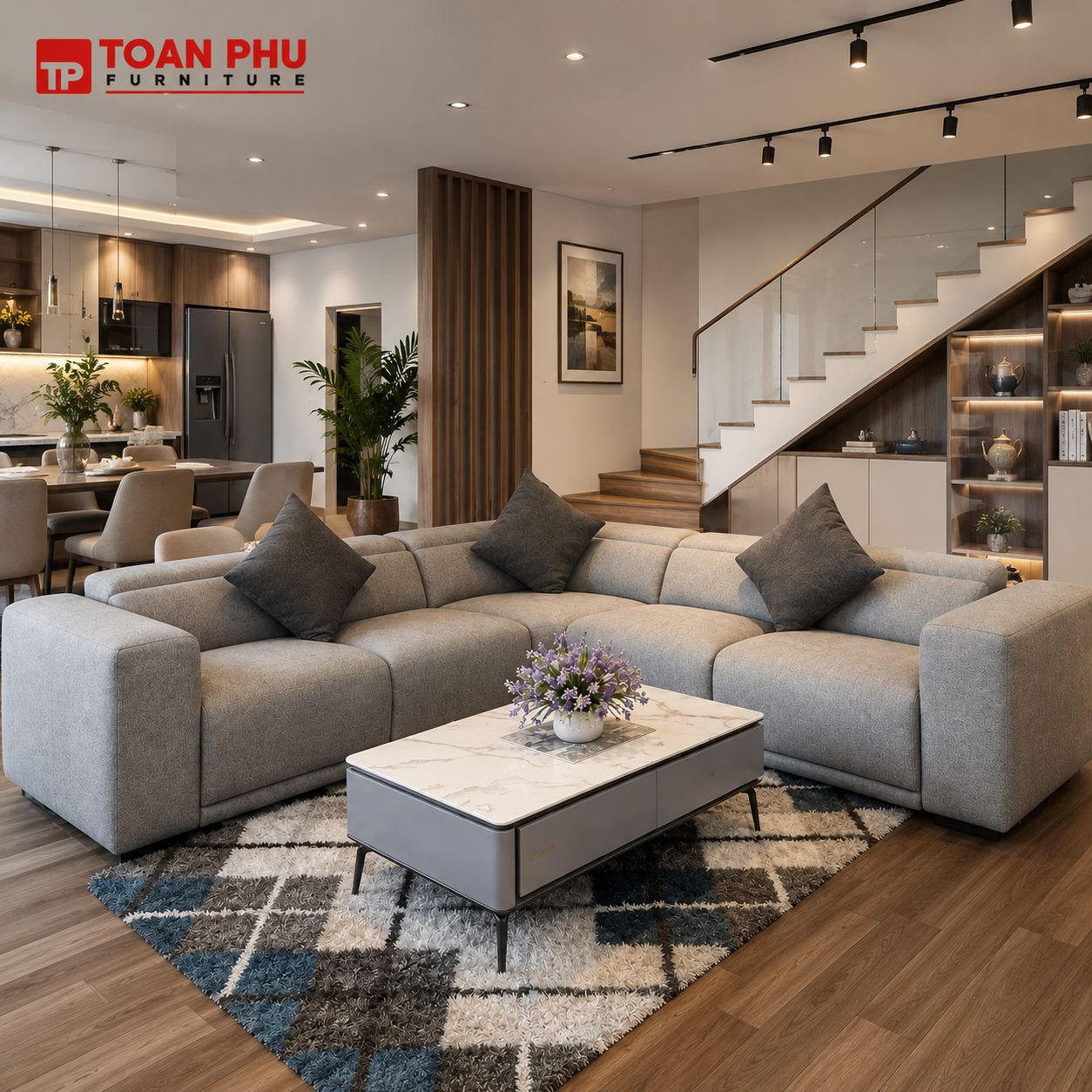 Sofa Vải Bật Điện MiSa 3200