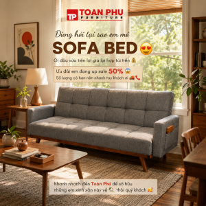 Sofa Bed Bọc Vải