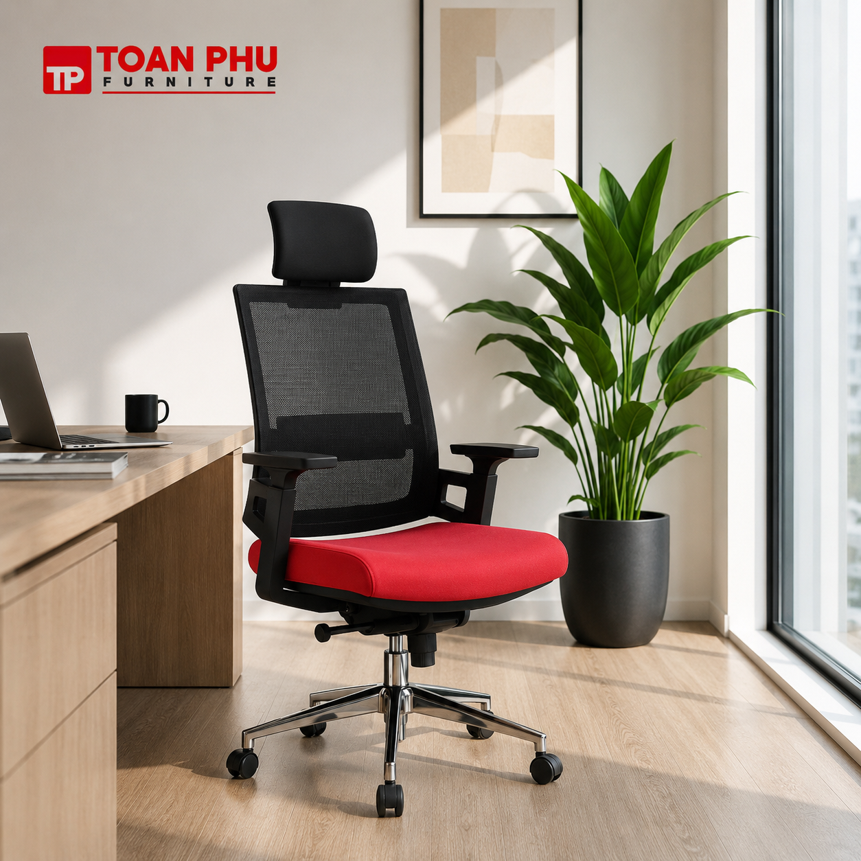 Ghế công thái học M1085 - 01 - Ảnh 2