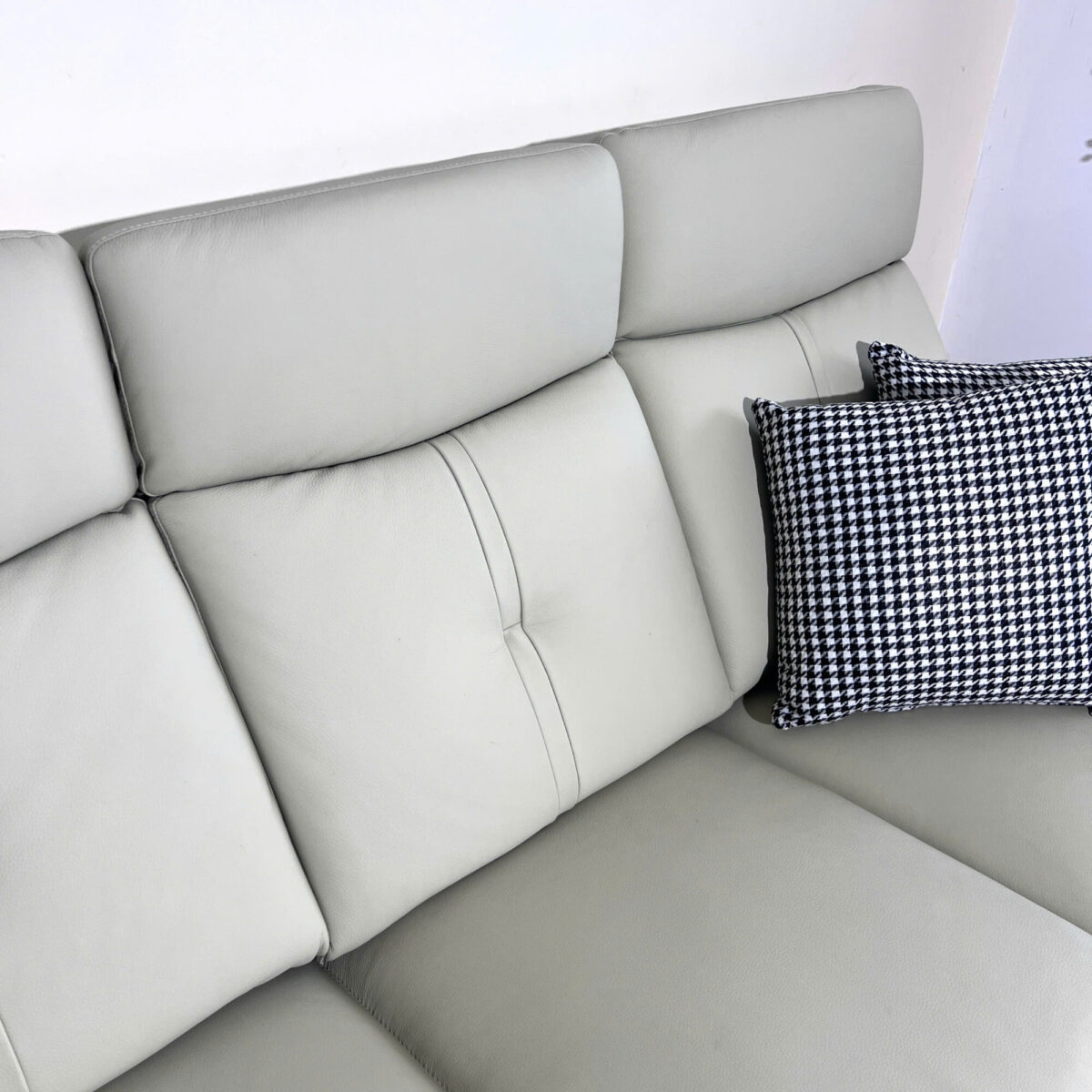 Sofa Băng Da Bò Thật Chỉnh Điện 6619 - Ảnh 6