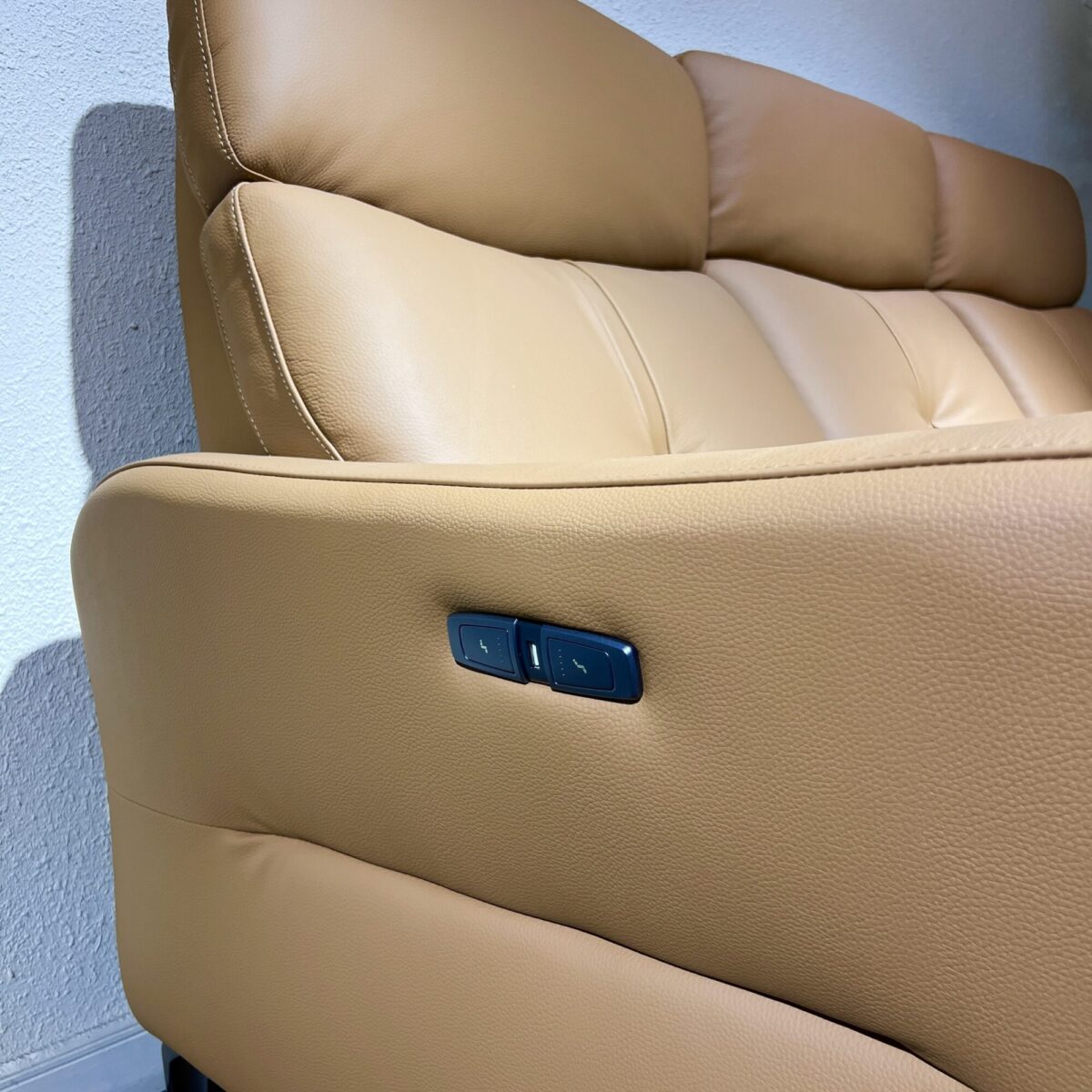 Sofa Băng Da Bò Thật Chỉnh Điện 6619 - Ảnh 9