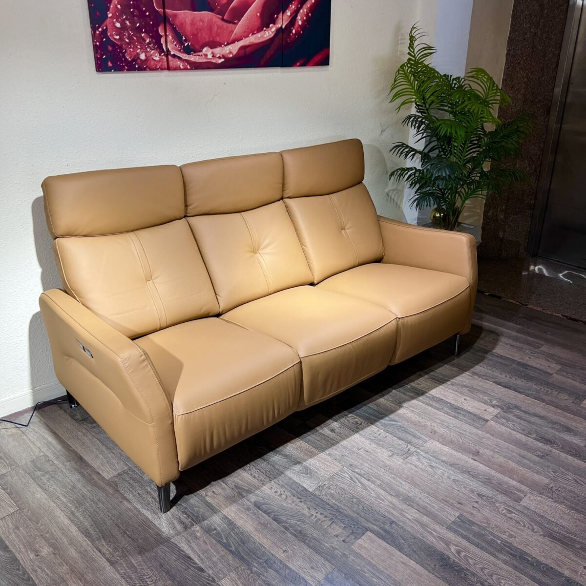 Sofa Băng Da Bò Thật Chỉnh Điện 6619 - Ảnh 8
