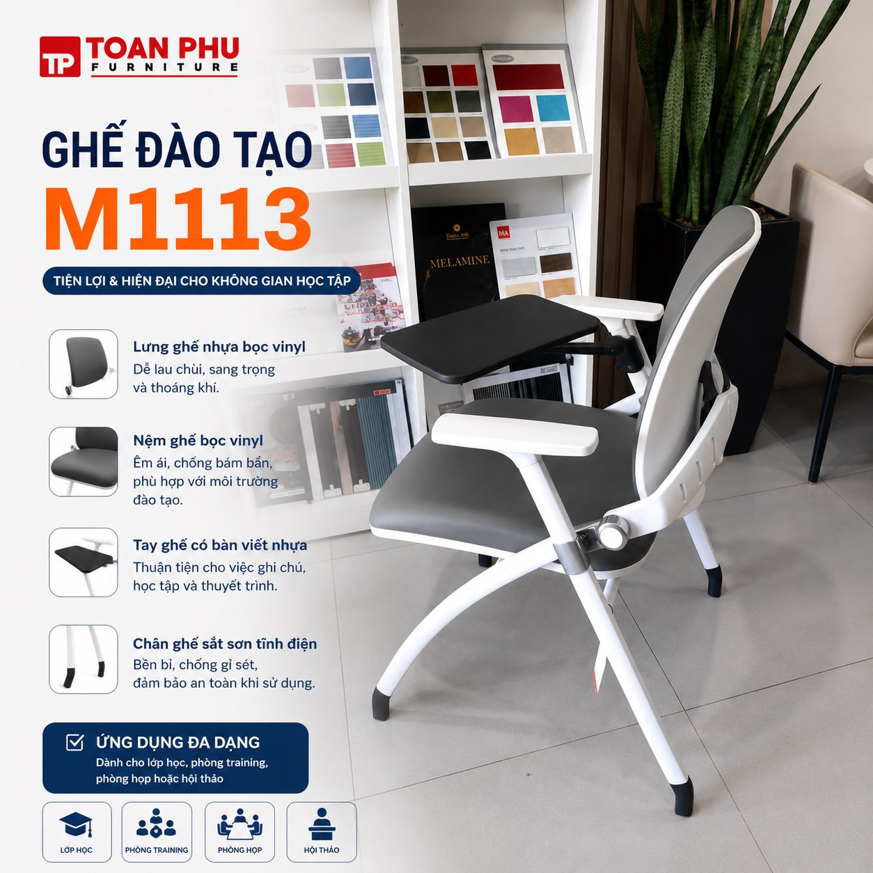 Ghế đào tạo M1113