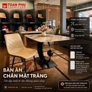 Bàn Ăn Mặt Đá Hiện Đại X38