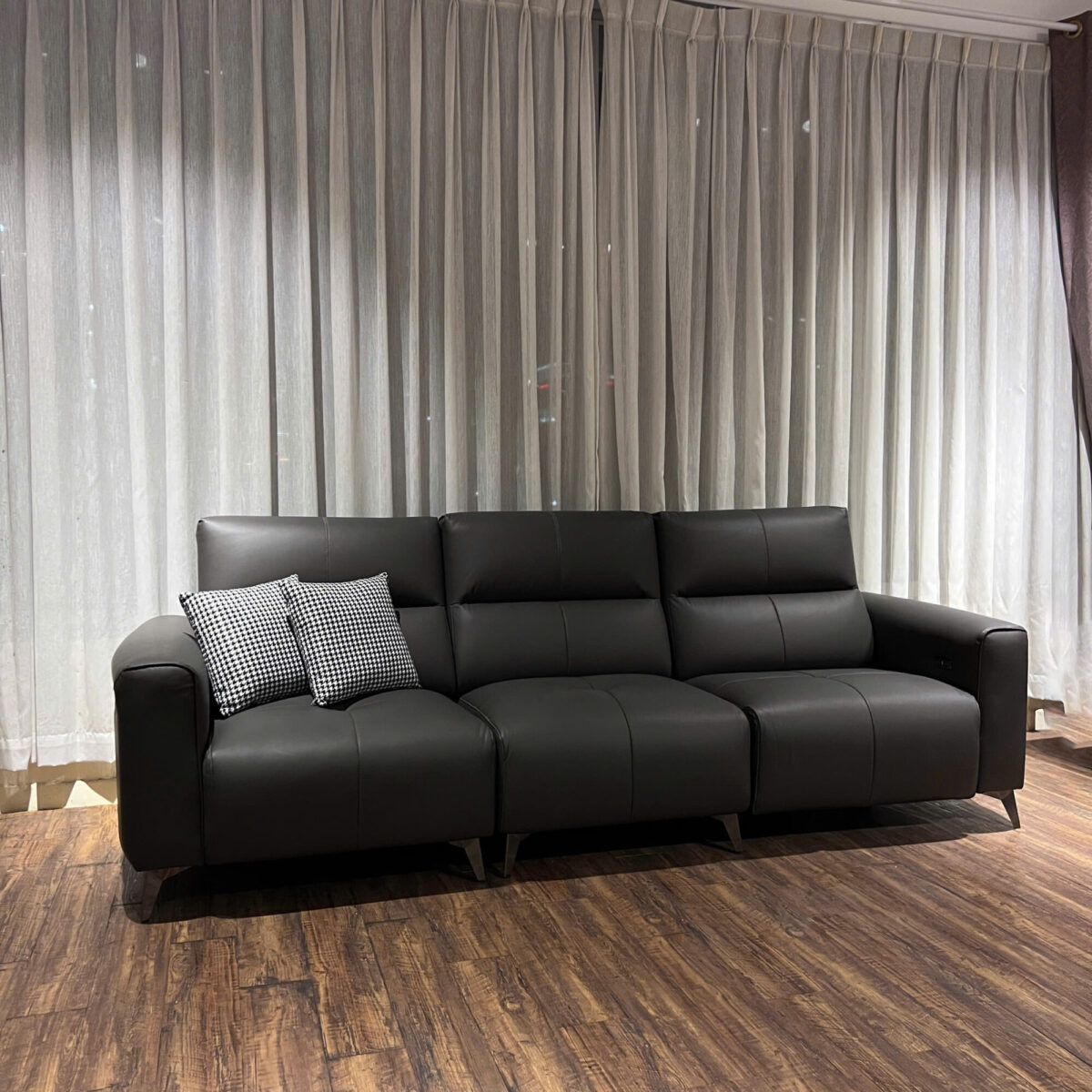 Sofa Da Microfiber Chống Trầy Chỉnh Điện B10 - Ảnh 8
