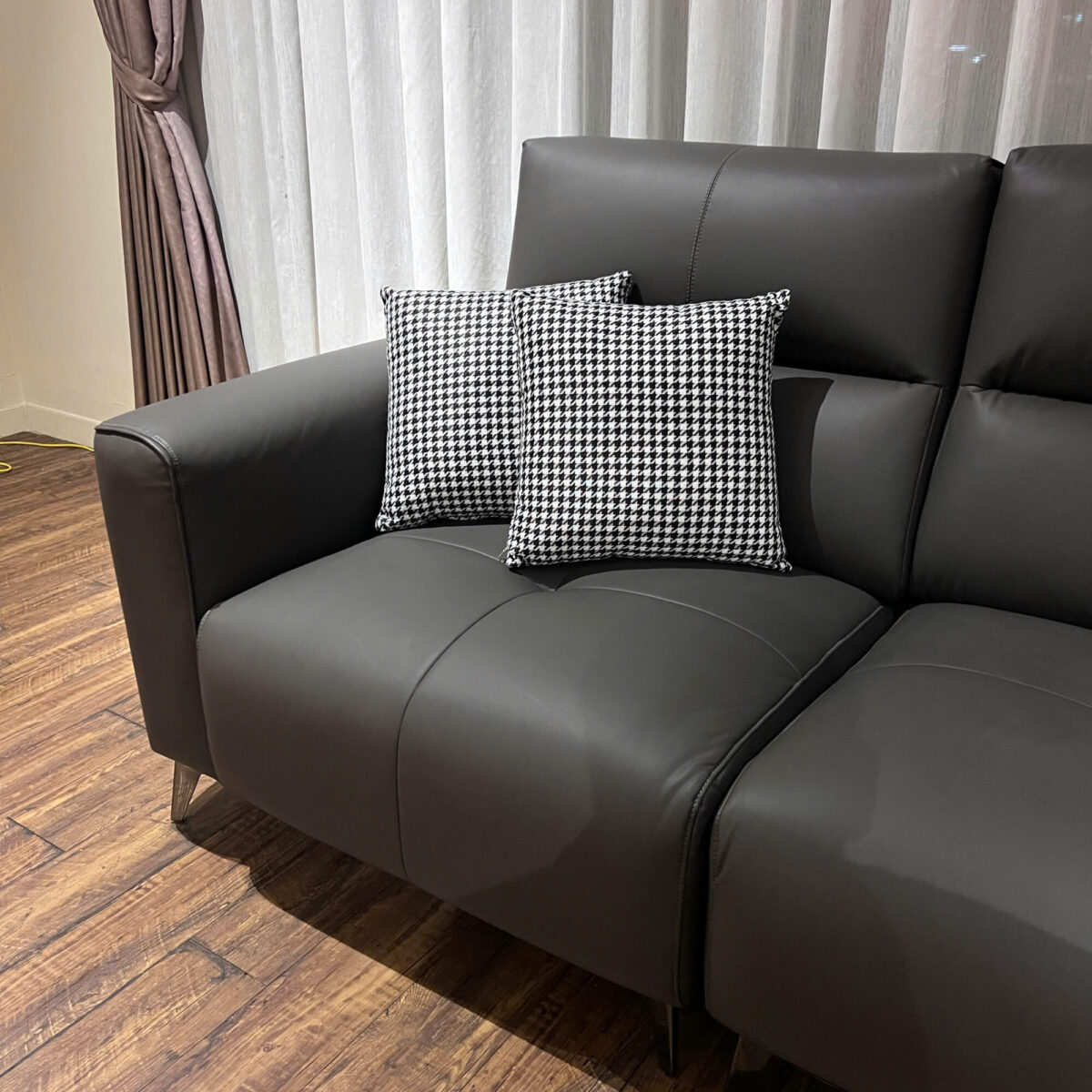 Sofa Da Microfiber Chống Trầy Chỉnh Điện B10 - Ảnh 11