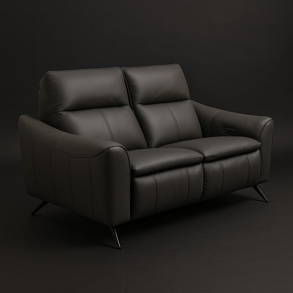 Sofa Da Bò Thật Chỉnh Điện 55082 - Ảnh 3