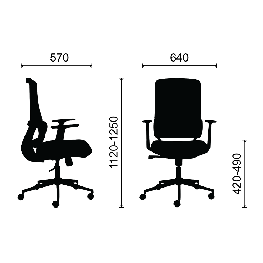 Ghế công thái học M1111 - 02 - Ảnh 12