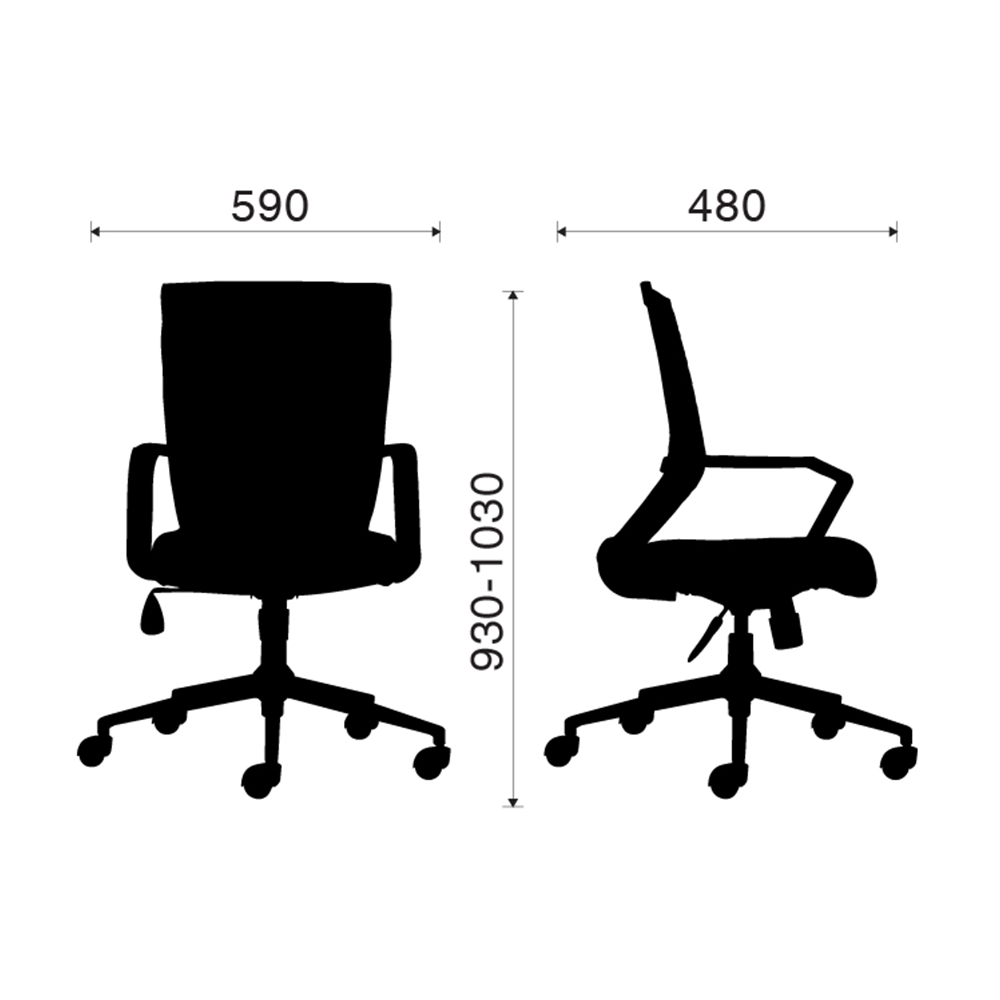 Ghế nhân viên M1012 - 01 - Ảnh 6
