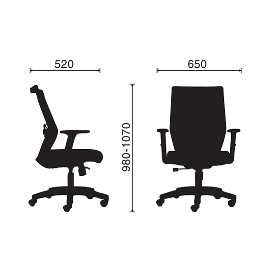Ghế công thái học M1083 - 03 - Ảnh 6