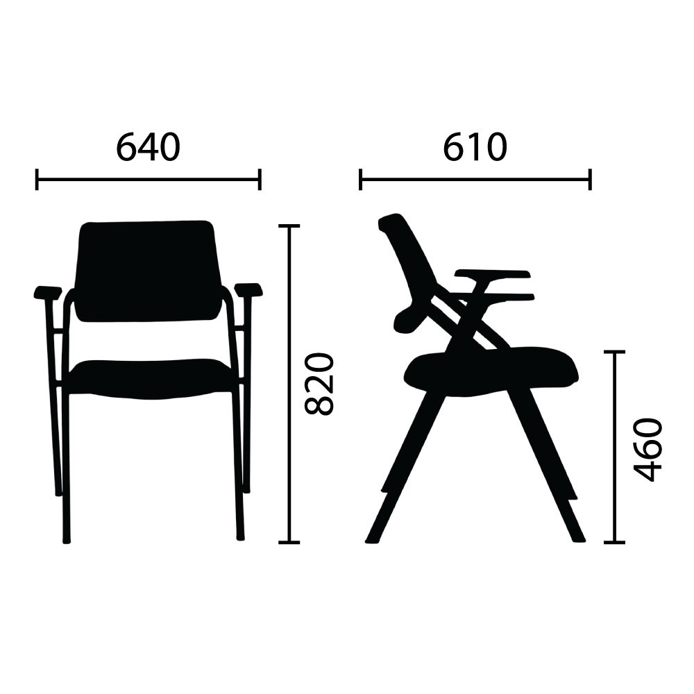Ghế đào tạo SPINE - Ảnh 11