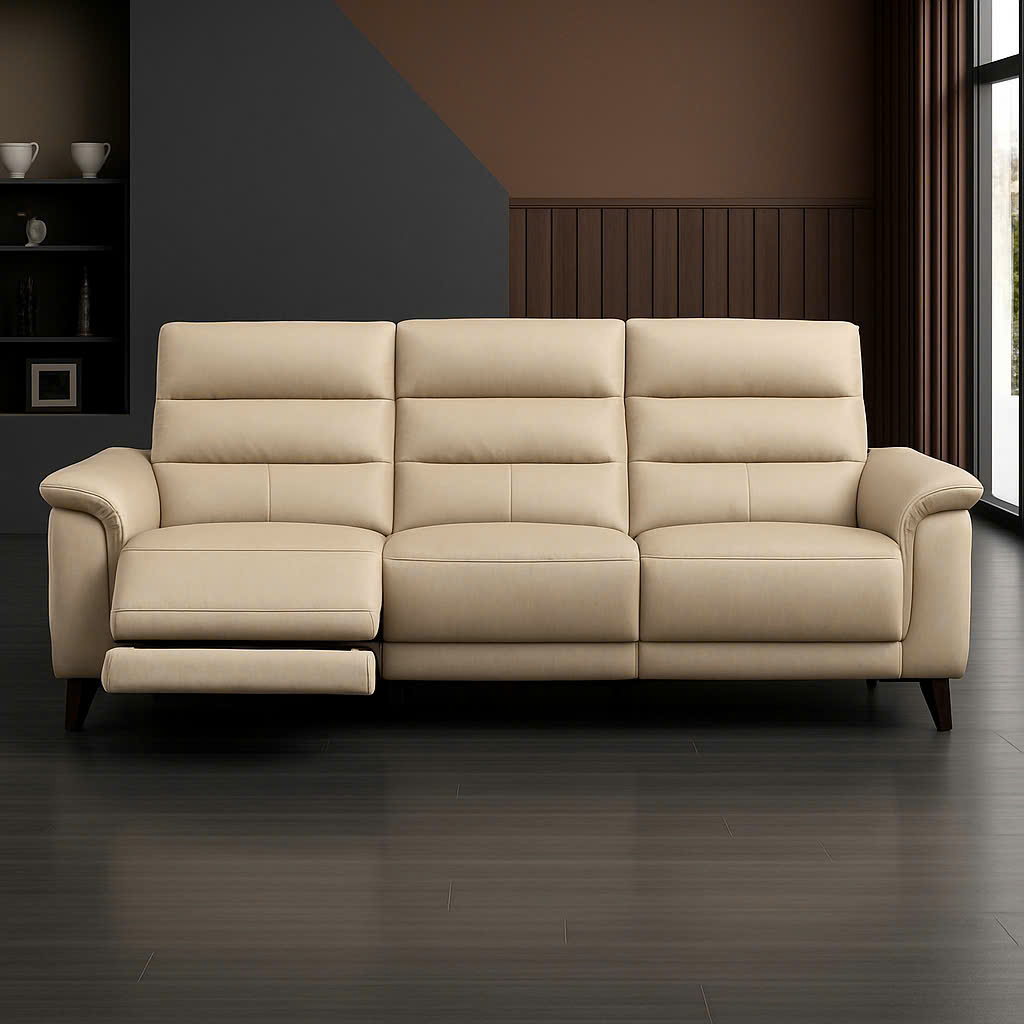 Sofa Da Microfiber Chống Trầy Chỉnh Điện B04 - Ảnh 2