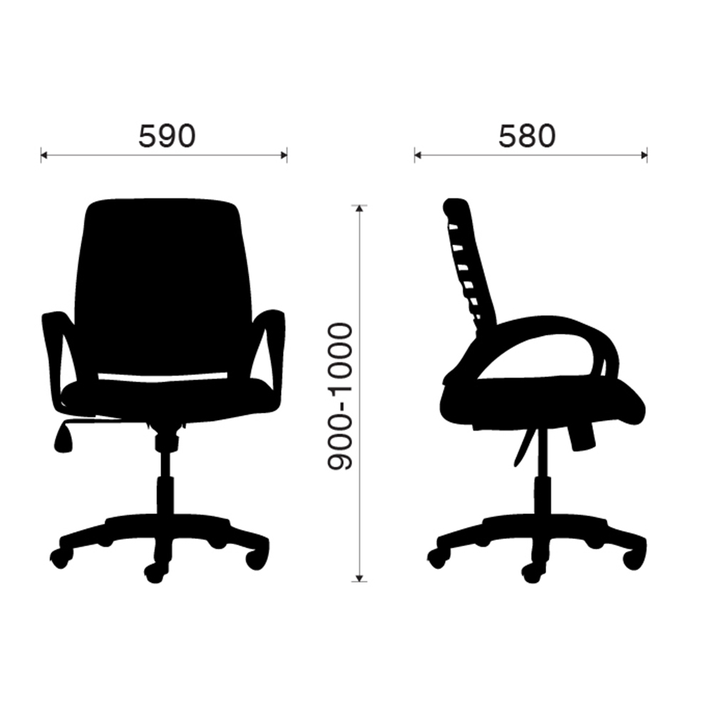 Ghế nhân viên M1018 - 02 - Ảnh 8