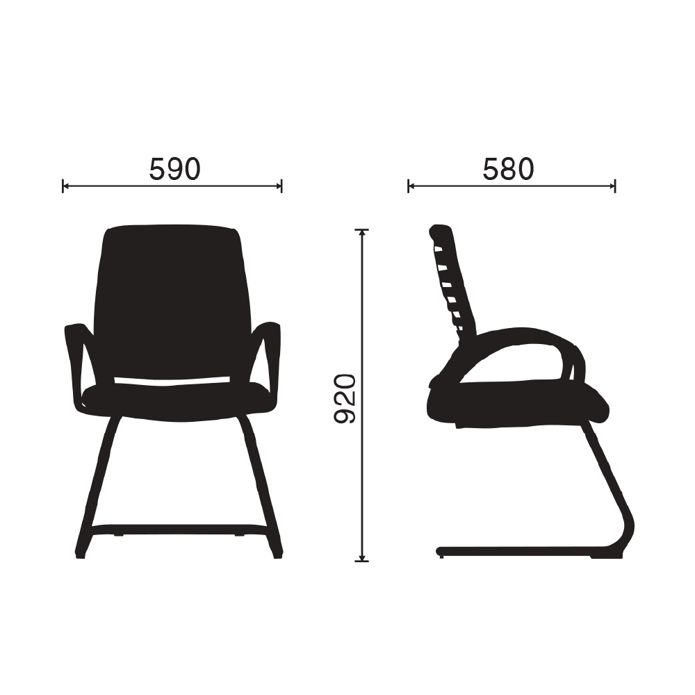 Ghế phòng họp M1018 - 03 - Ảnh 7