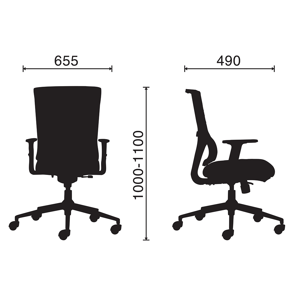 Ghế công thái học M1081 - 03 - Ảnh 12