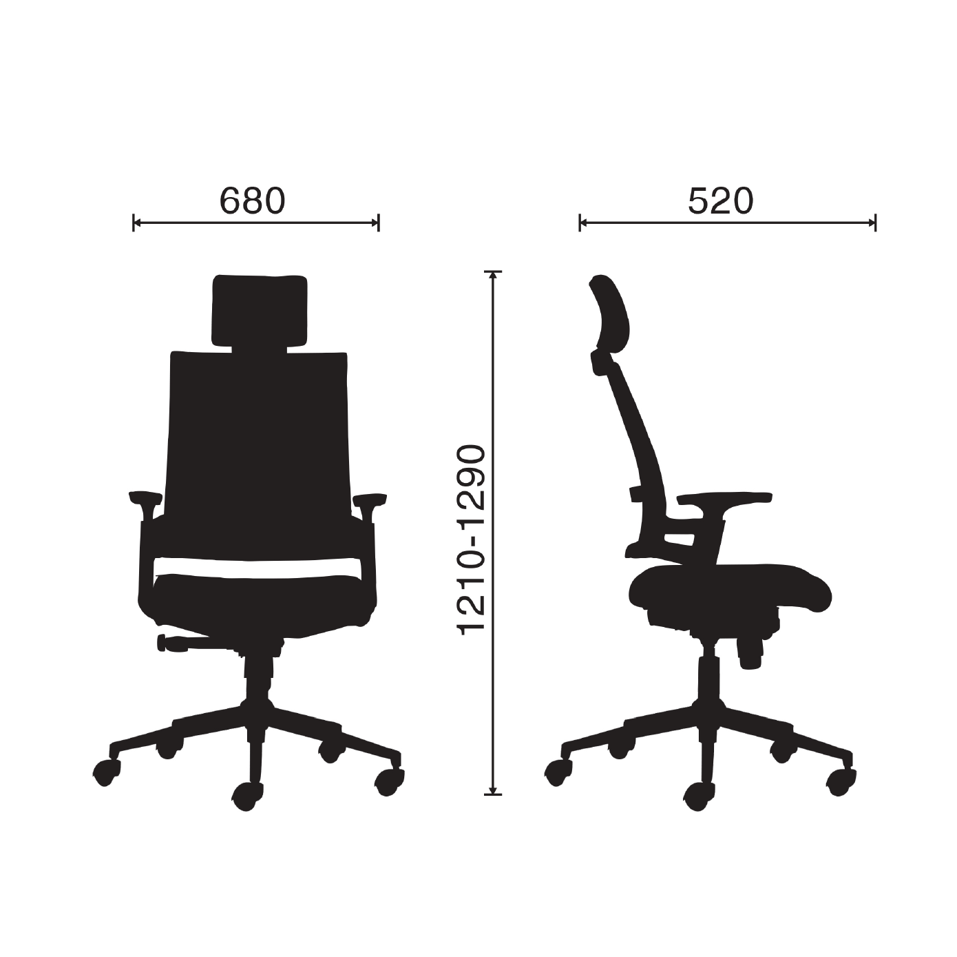 Ghế công thái học M1085 - 01 - Ảnh 11