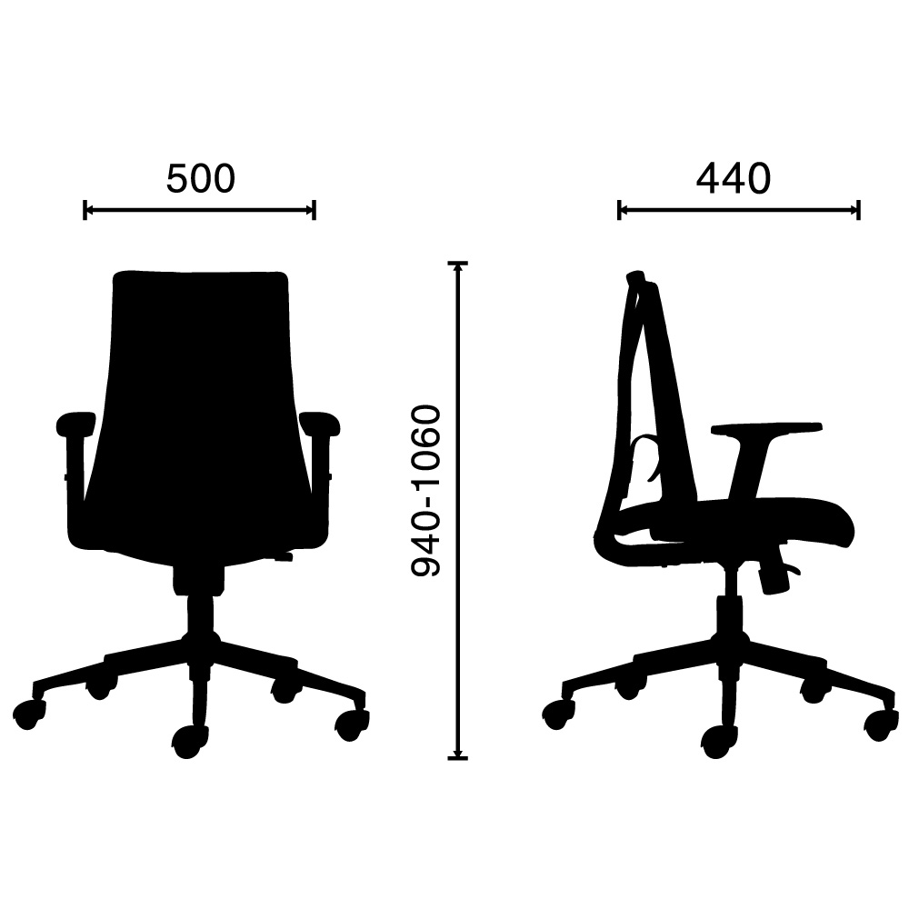 Ghế nhân viên M1087 D - 02 - Ảnh 11