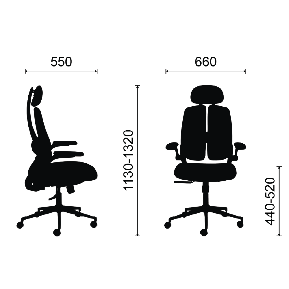 Ghế công thái học M1109 - 01 - Ảnh 11