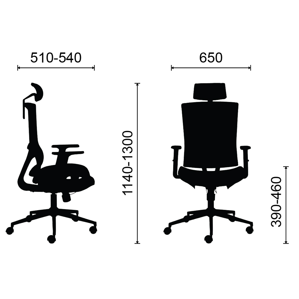 Ghế công thái học M1112 - 03 - Ảnh 12