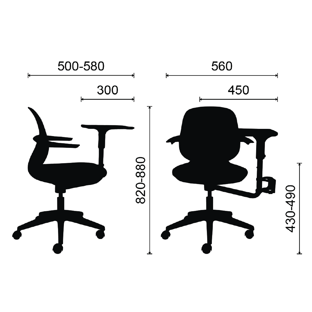 Ghế đào tạo M1117 - Ảnh 12
