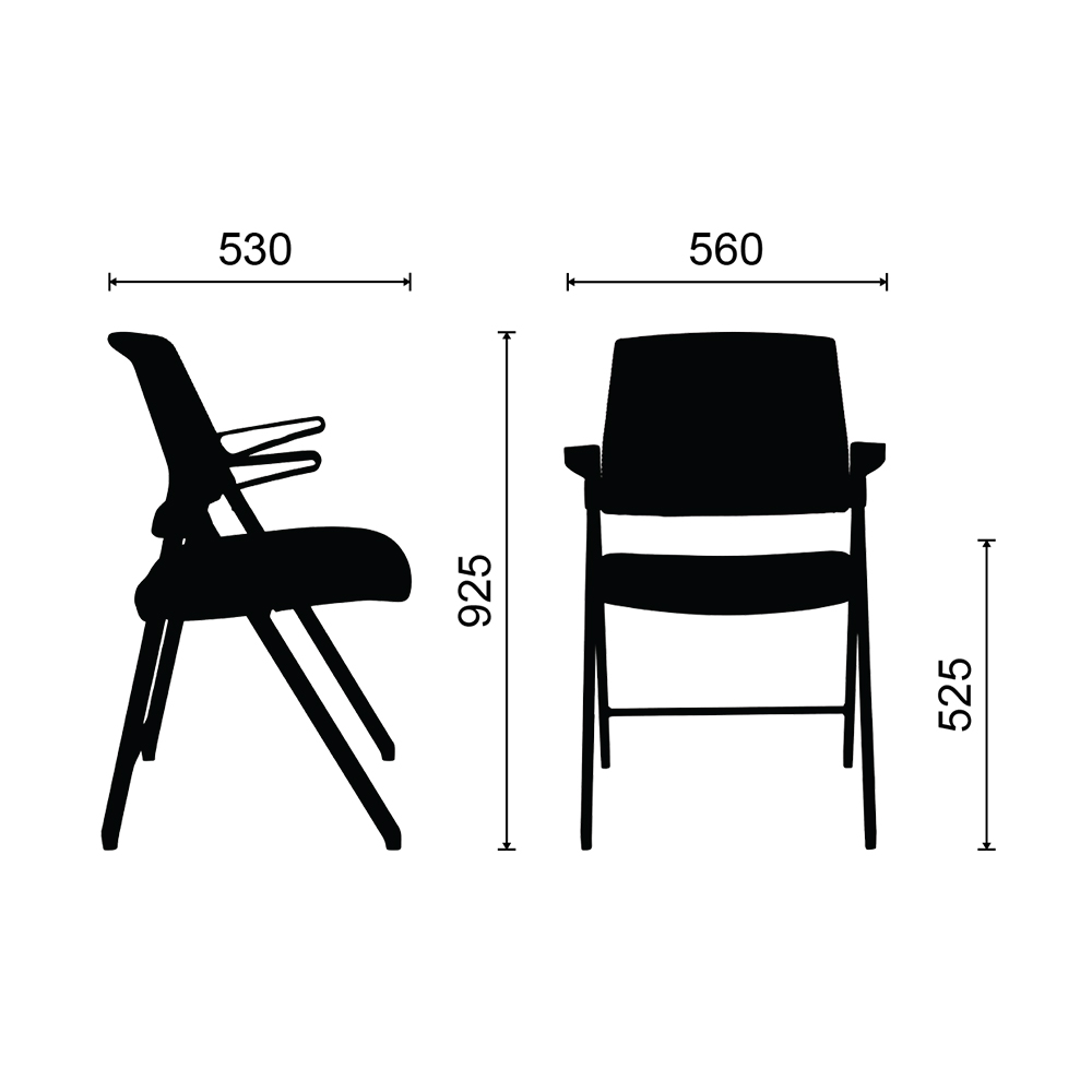 Ghế đào tạo M1118 - 02 - Ảnh 14