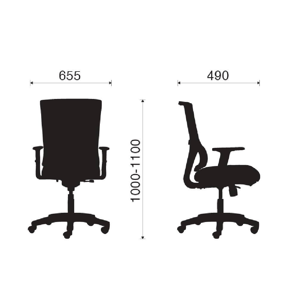 Ghế công thái học M1081 - 04 - Ảnh 11