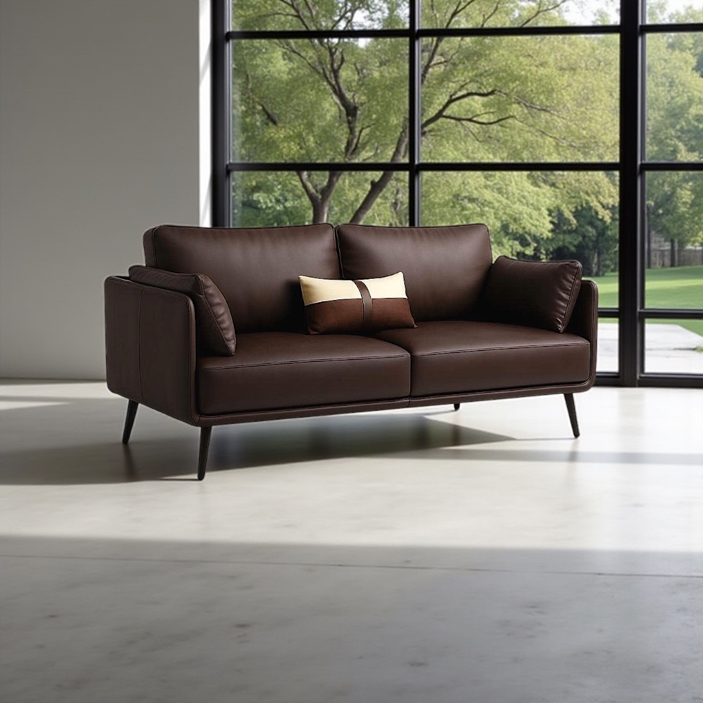 Sofa Băng Da Microfiber Chống Trầy XA-01 - Ảnh 2