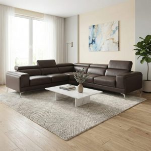 Sofa Góc Da Bò Cao Cấp 2773