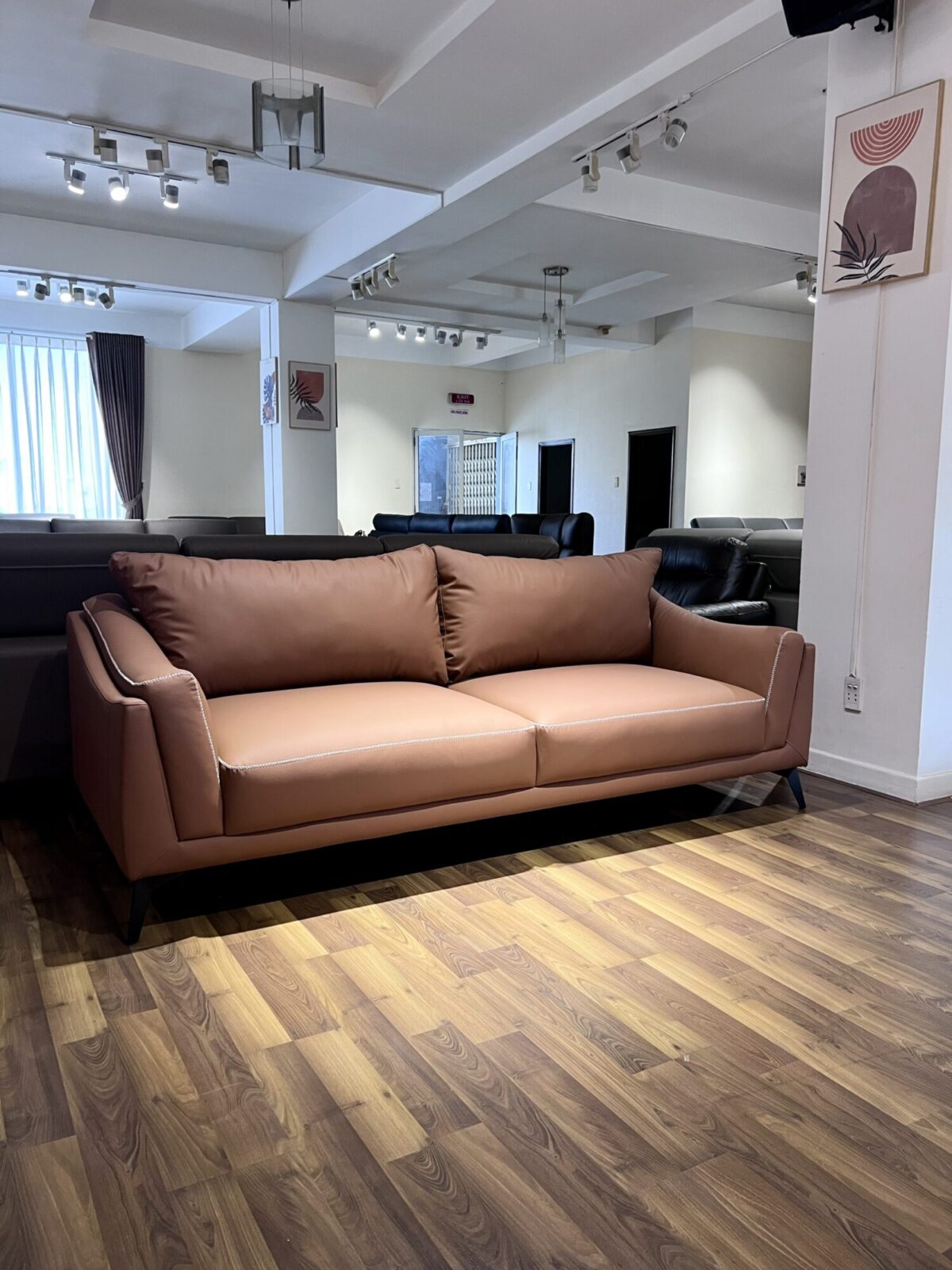 Sofa Băng Da Microfiber Chống Trầy XA-04 - Ảnh 2