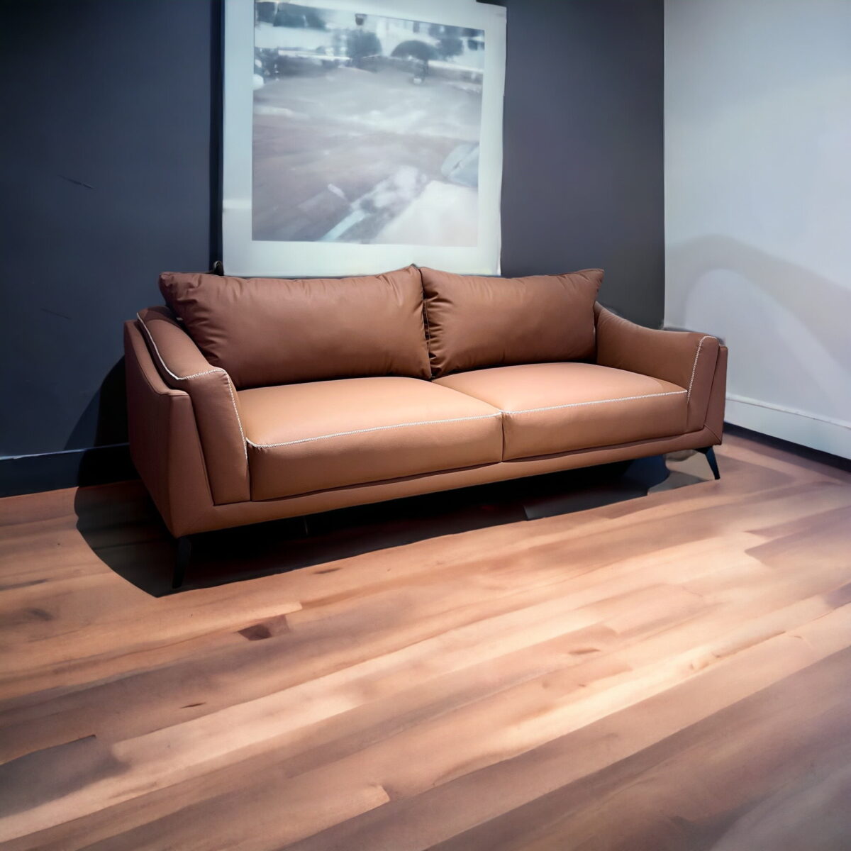 Sofa Băng Da Microfiber Chống Trầy XA-04 - Ảnh 3