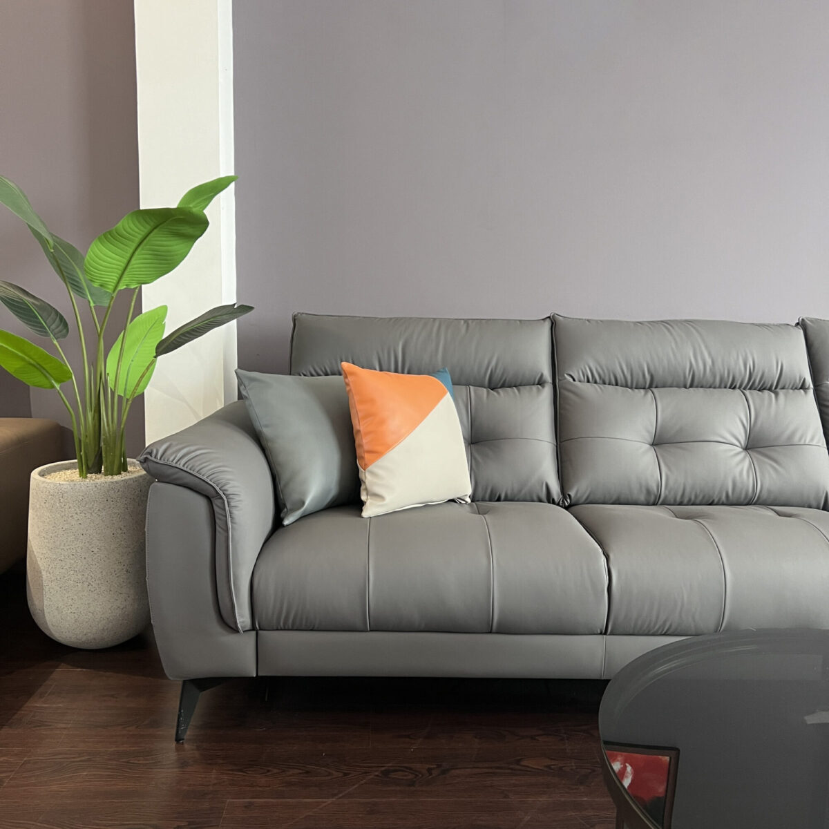 Sofa Da Microfiber Chống Trầy B06 - Ảnh 3