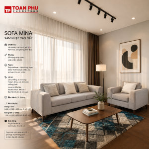 Sofa Mina / Băng 3 Chỗ