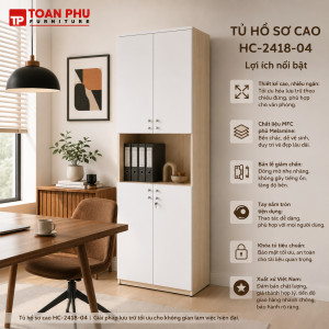 Tủ hồ sơ cao HC-2418-04