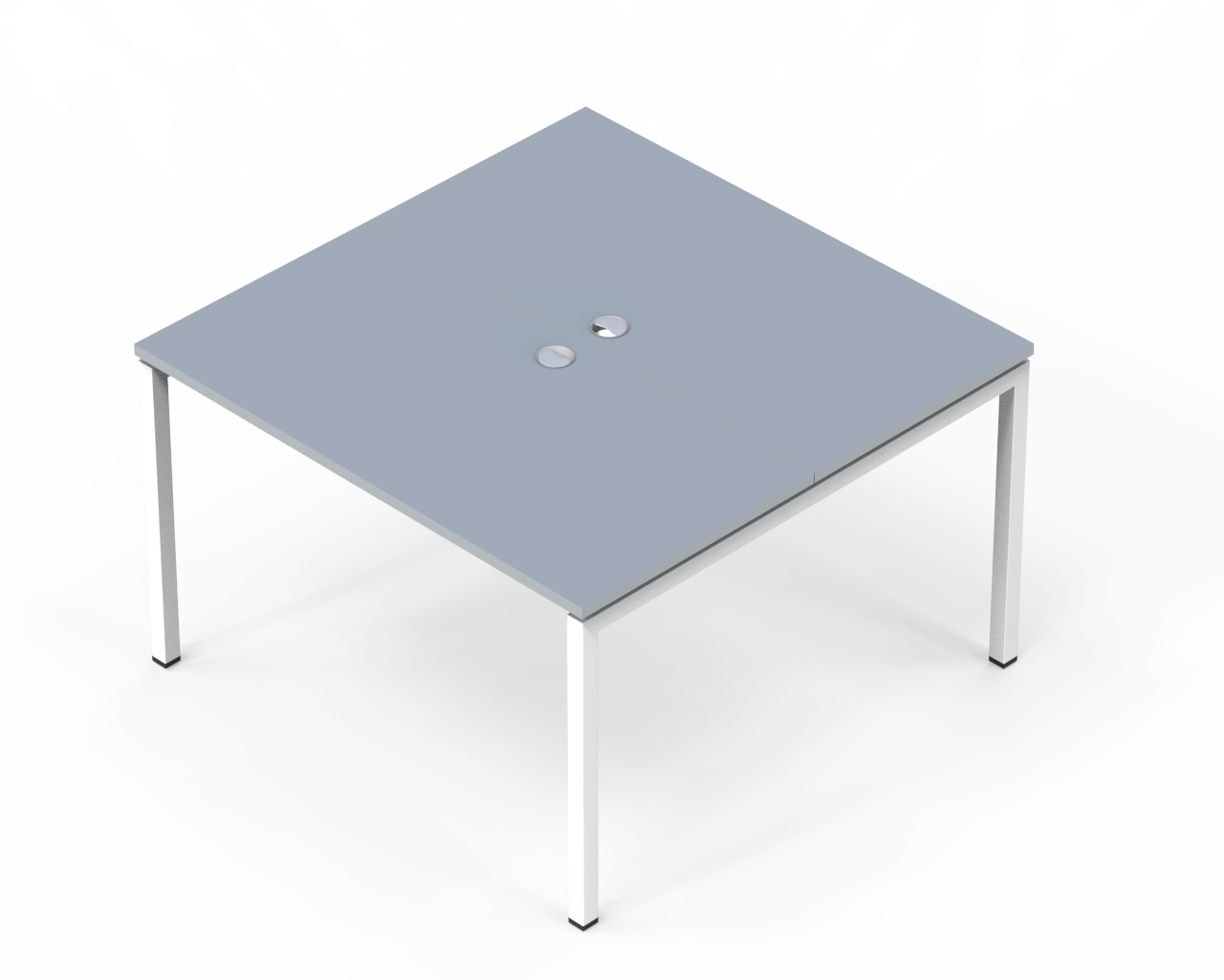 Bàn làm việc cụm 2 chỗ Square BCS-1412 - Ảnh 9
