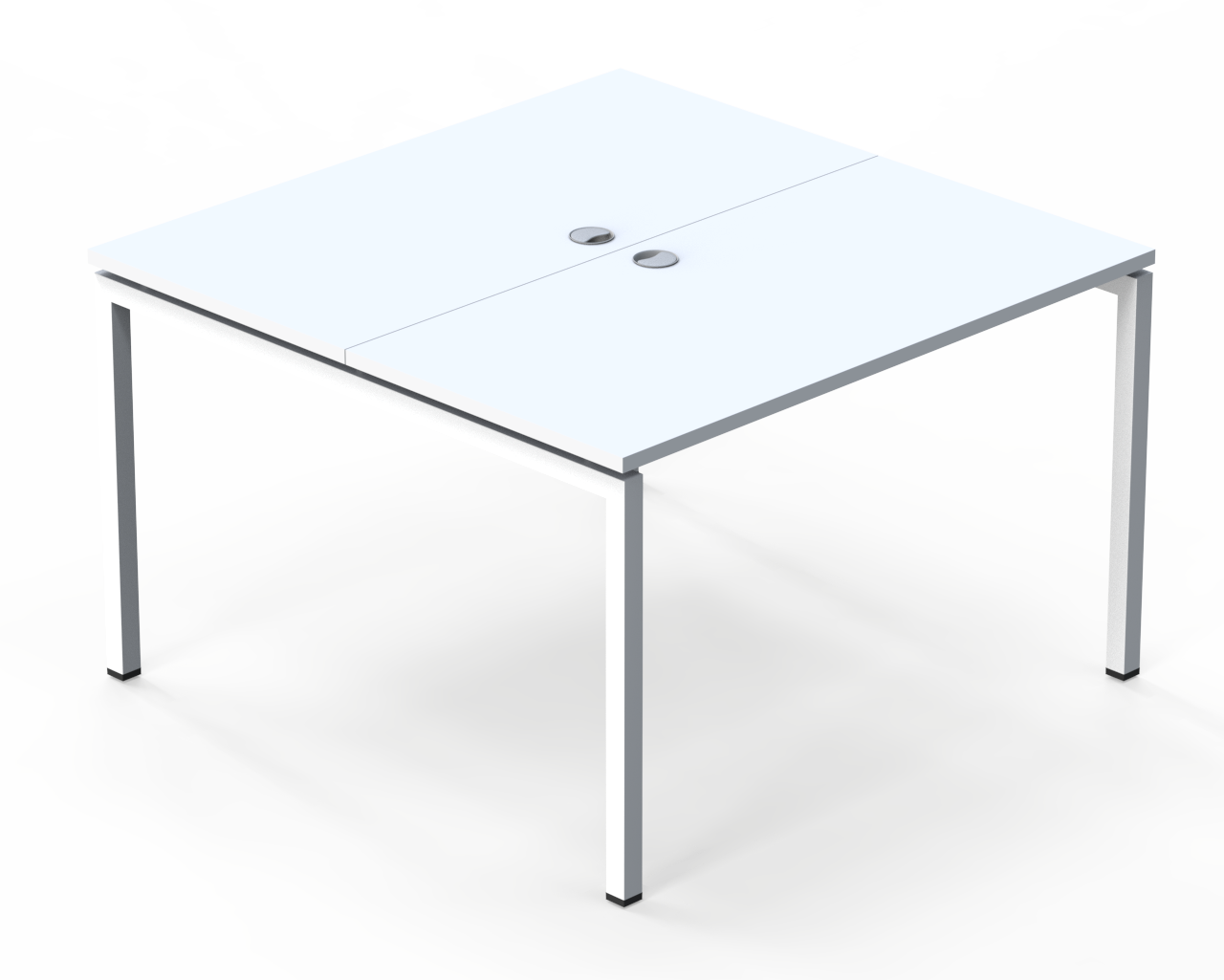 Bàn làm việc cụm 2 chỗ Square BCS-1412 - Ảnh 4