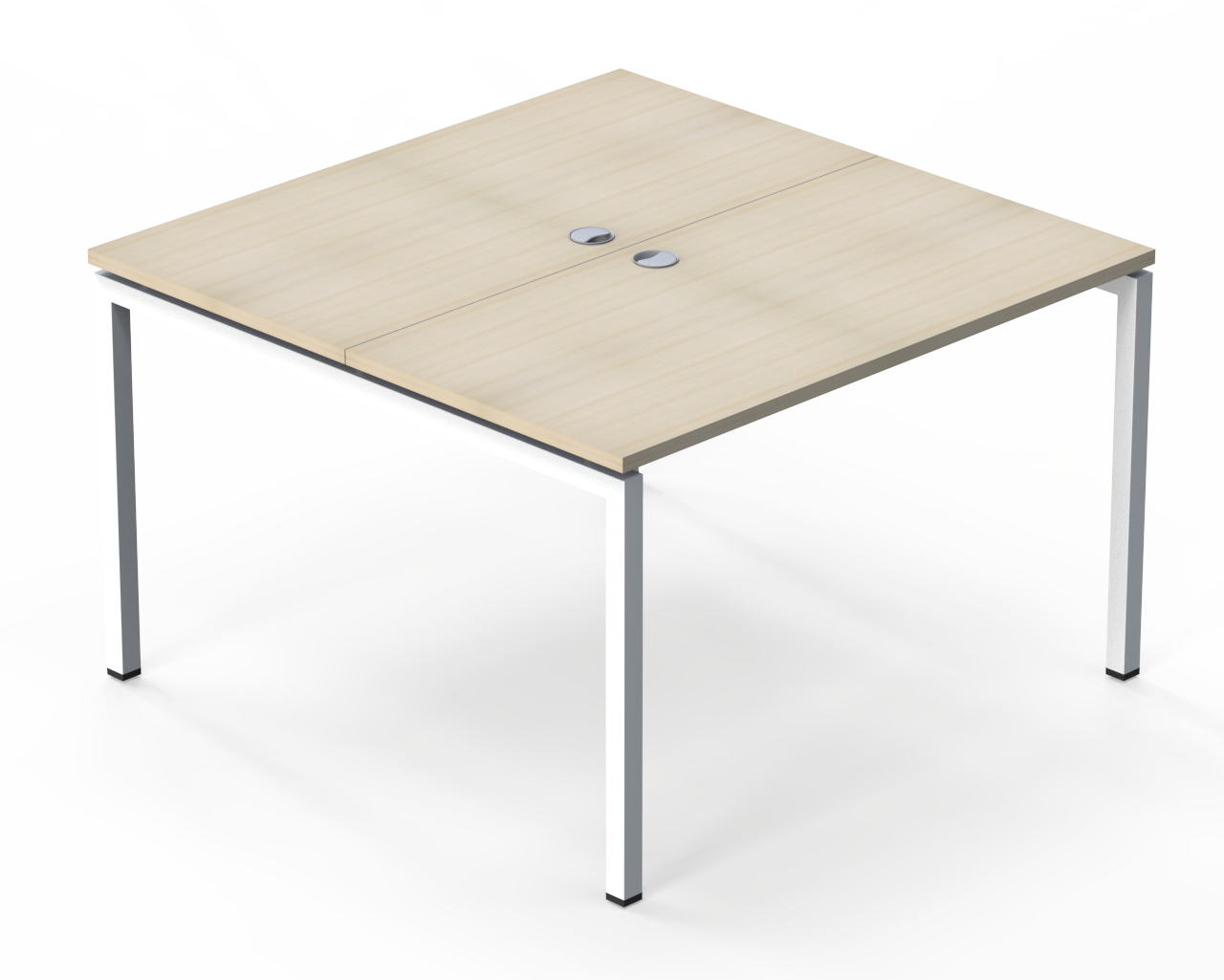 Bàn làm việc cụm 2 chỗ Square BCS-1412 - Ảnh 2
