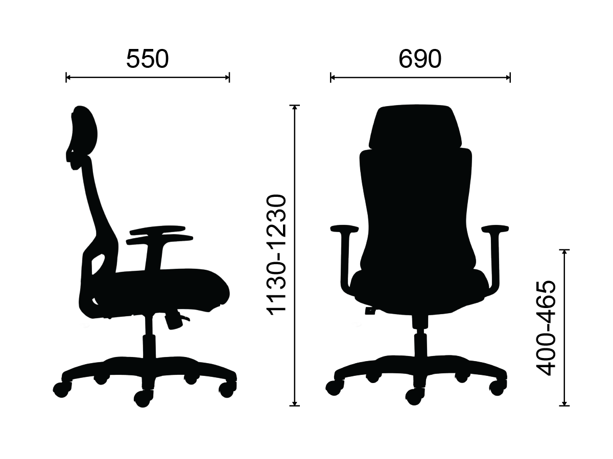 Ghế công thái học M1106 D - 03 - Ảnh 11