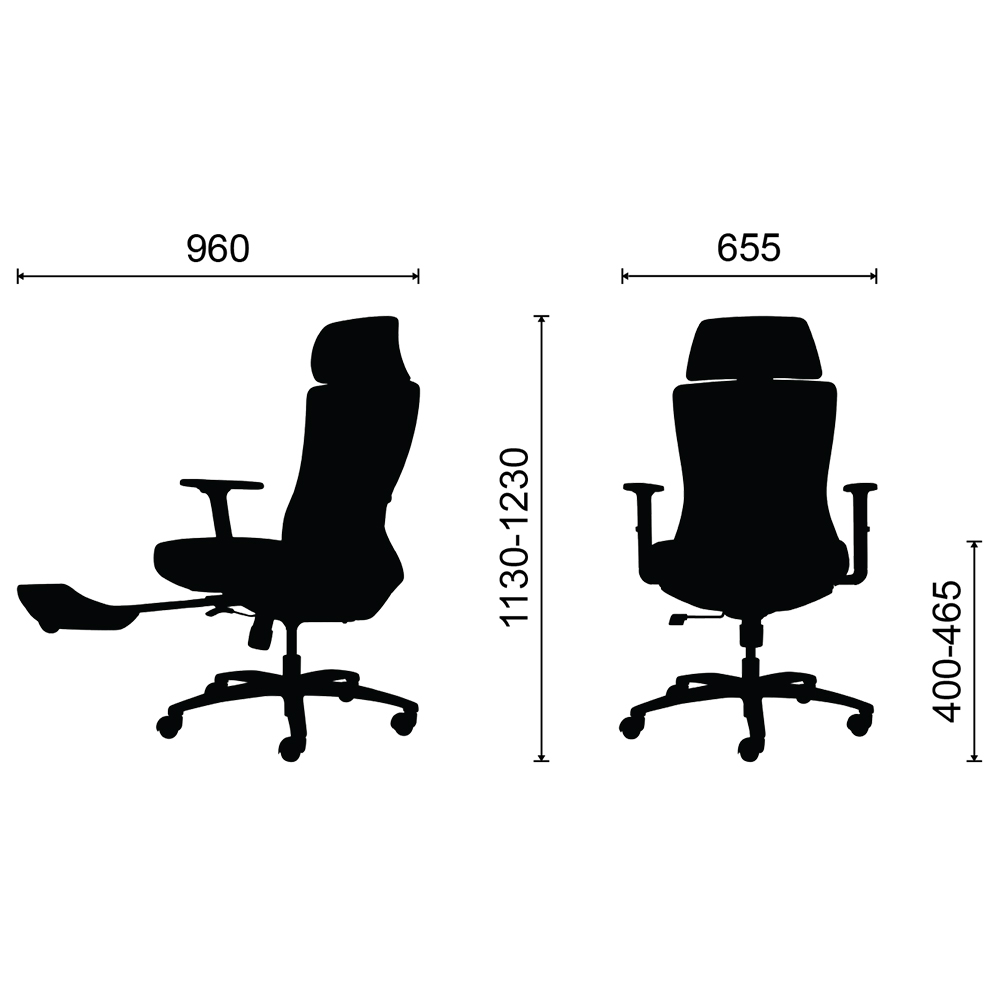 Ghế công thái học M1106 F - 01 - Ảnh 13