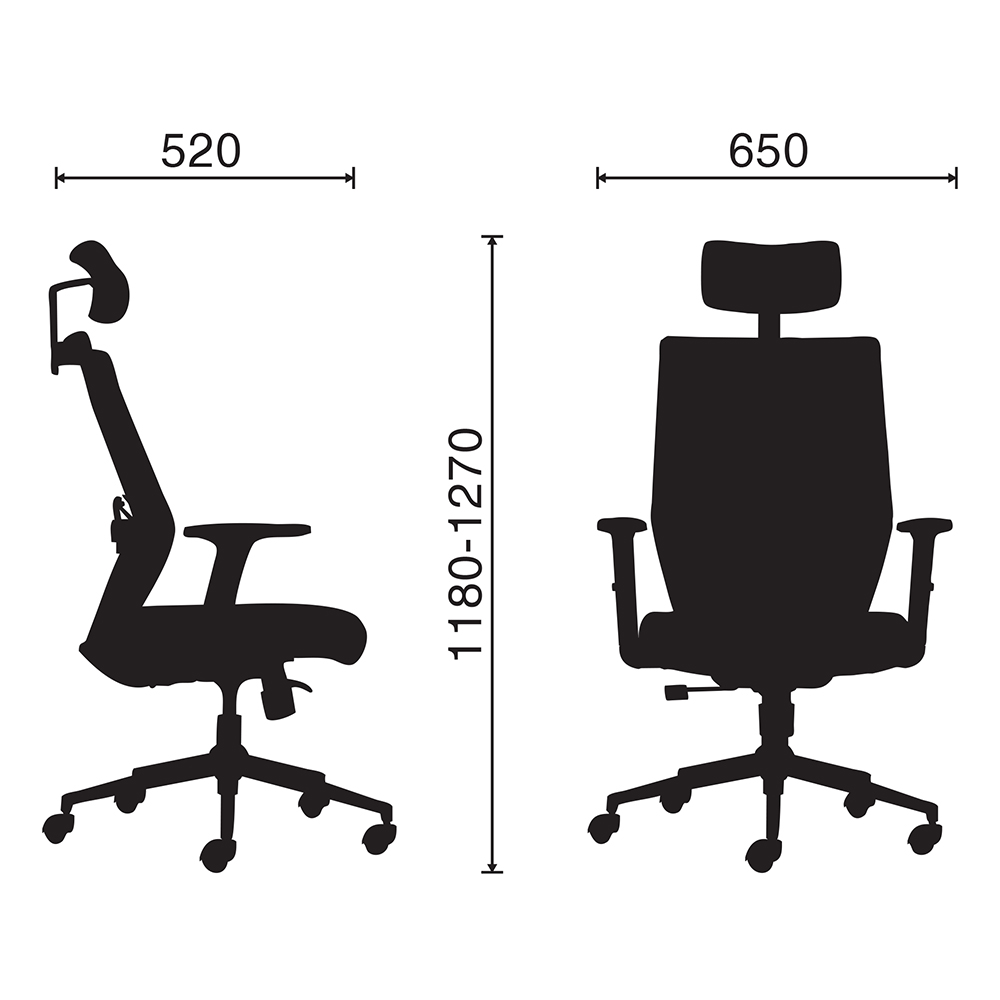 Ghế công thái học M1083 - 01 - Ảnh 12