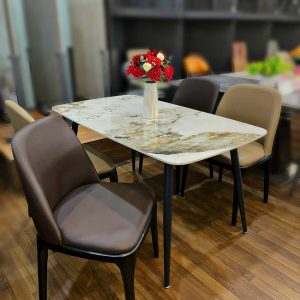 Bàn Ăn Mặt Đá Ceramic DK910