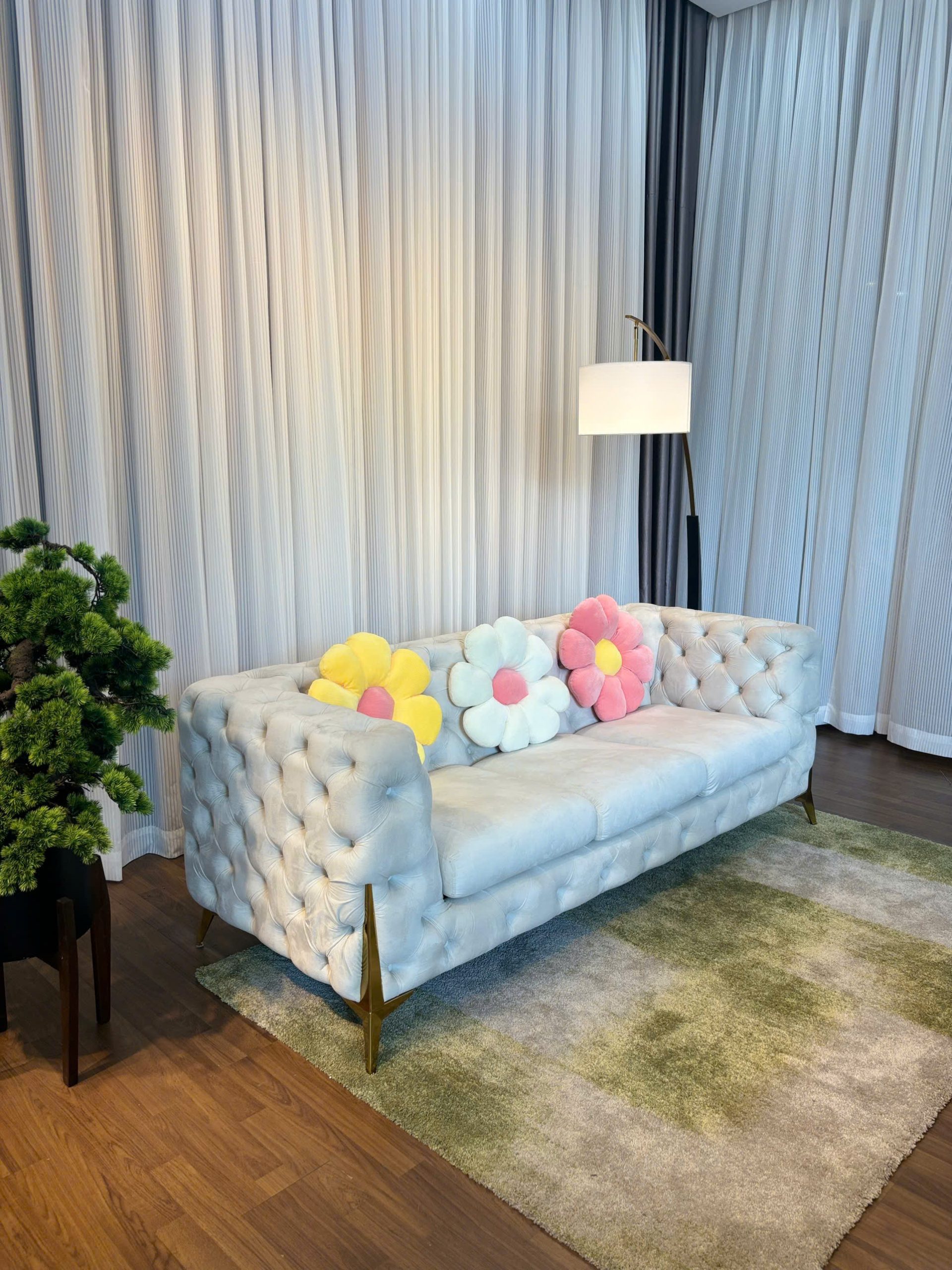 Sofa Băng Louis Tân Cổ Điển - Ảnh 3
