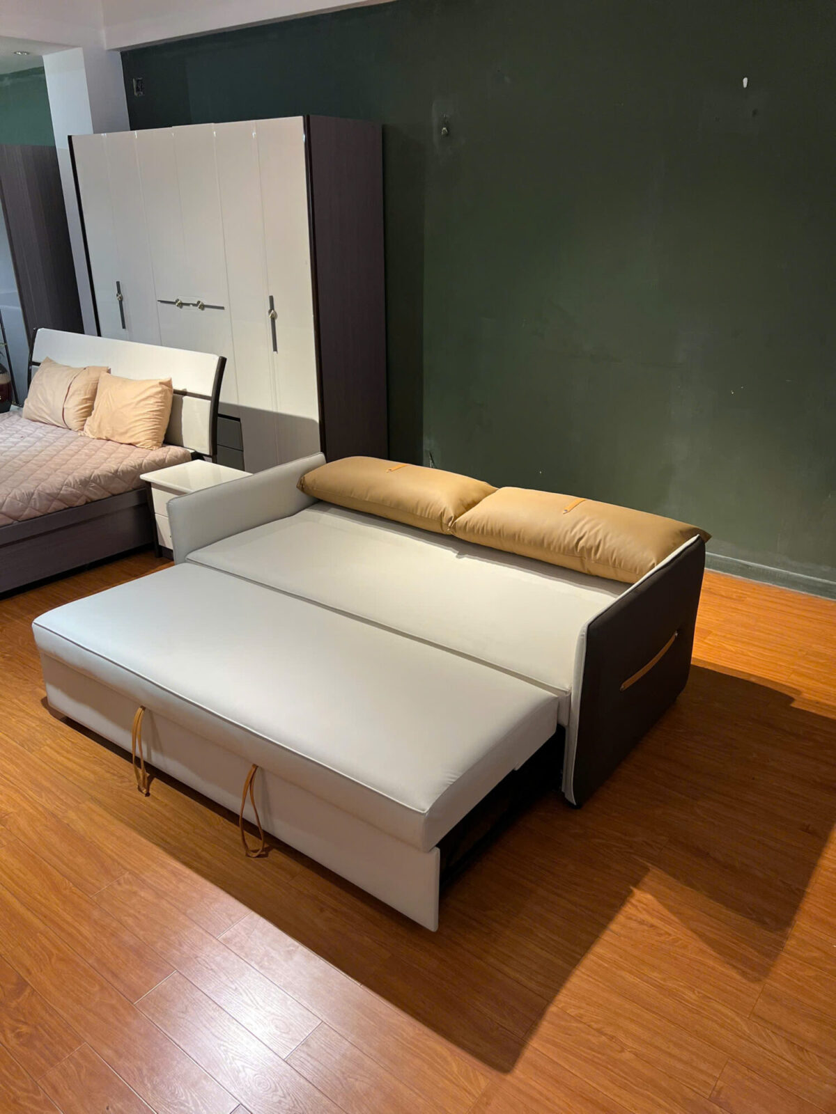 Sofa Giường Da Microfiber Đa Năng 2301 - Ảnh 2
