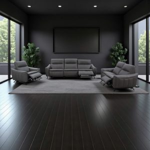 Sofa Da Bò Thật Chỉnh Điện 55082