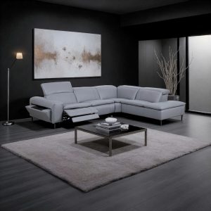 Sofa Góc Da Bò Thật Chỉnh Điện Nhập Khẩu 51188