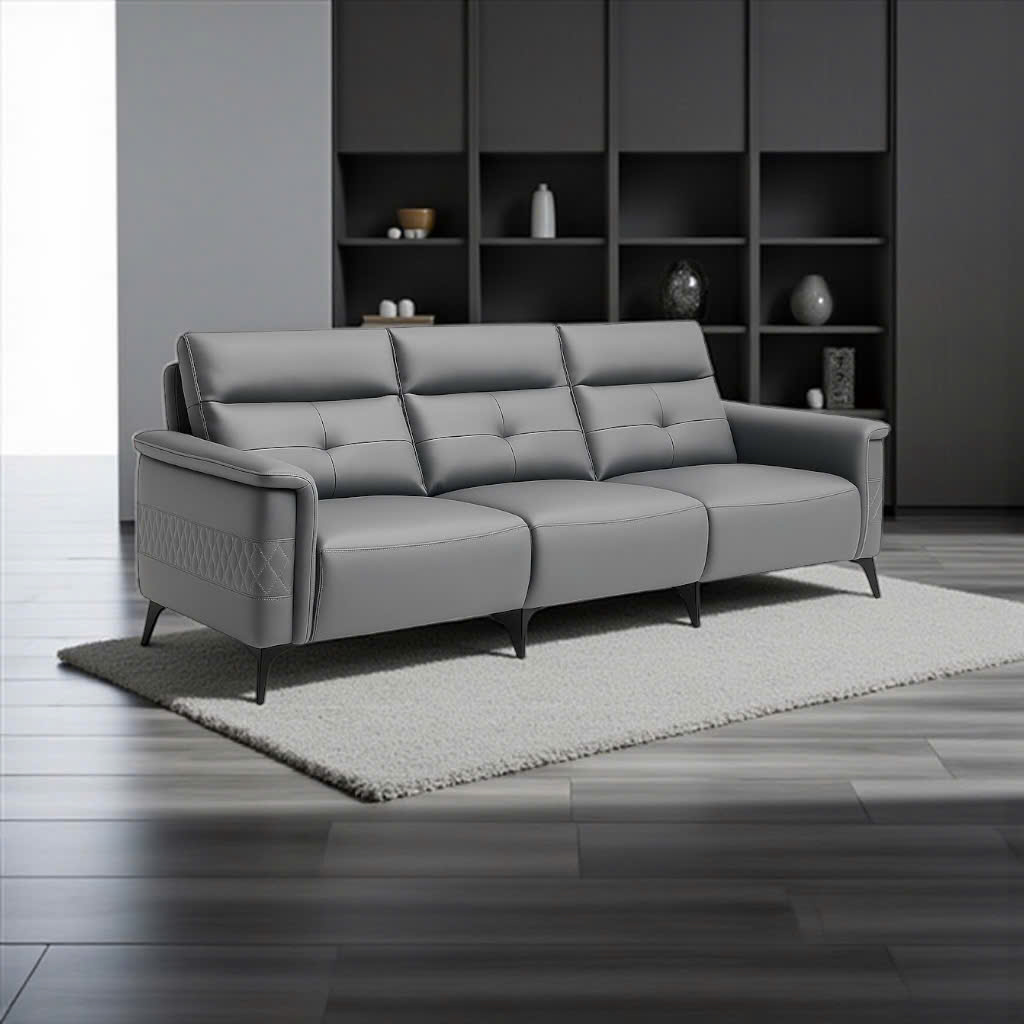 Sofa Da Microfiber Chống Trầy Chỉnh Điện B03 - Ảnh 2
