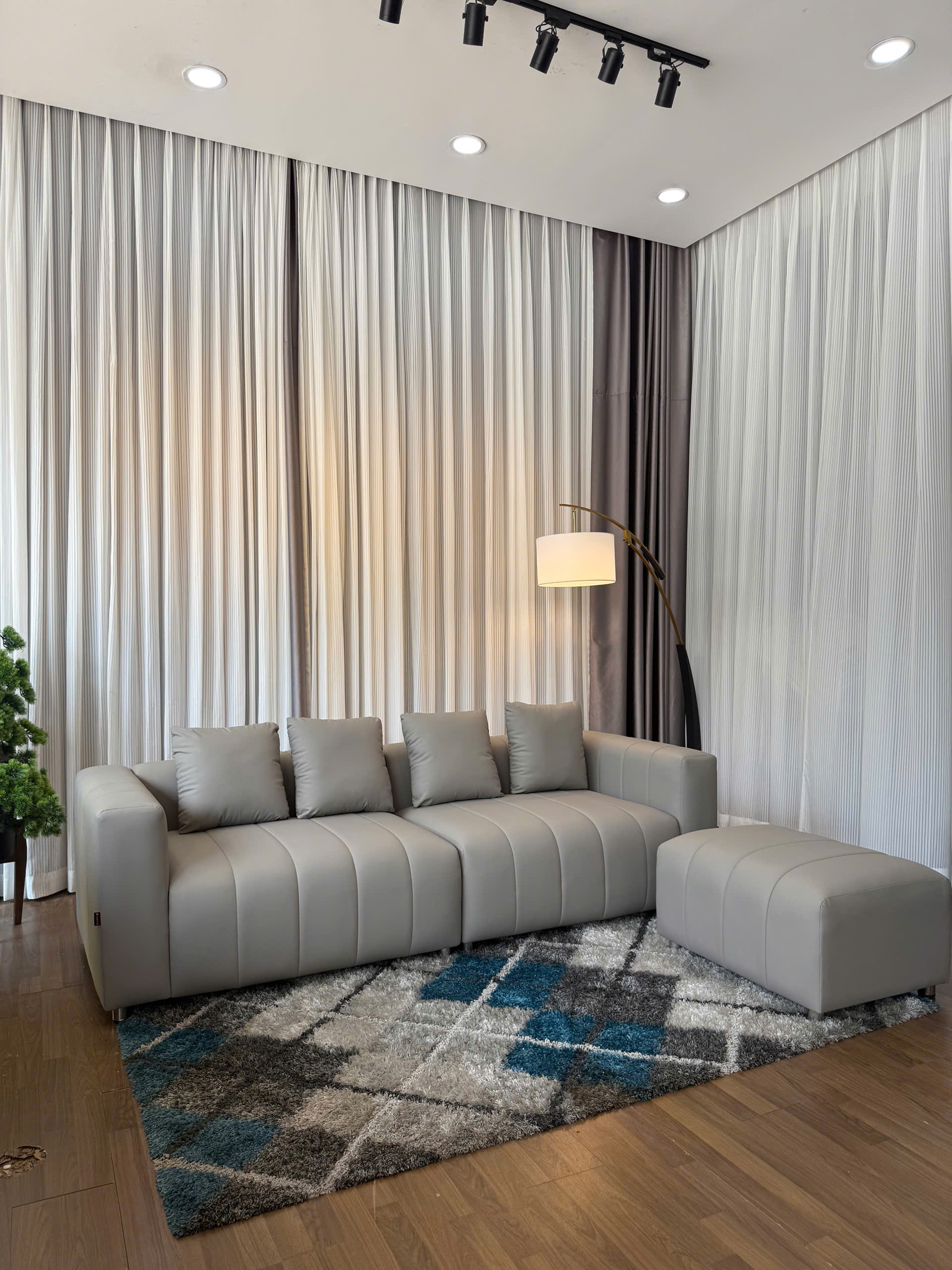 Sofa Băng Da Simili K2502
